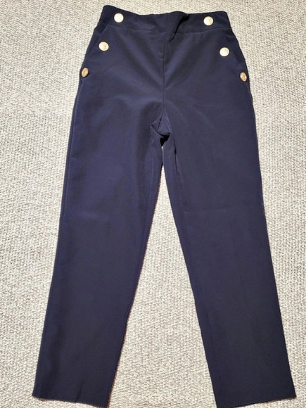 Rachel Zoe Straight Leg Pants in Black Size 4 Like New